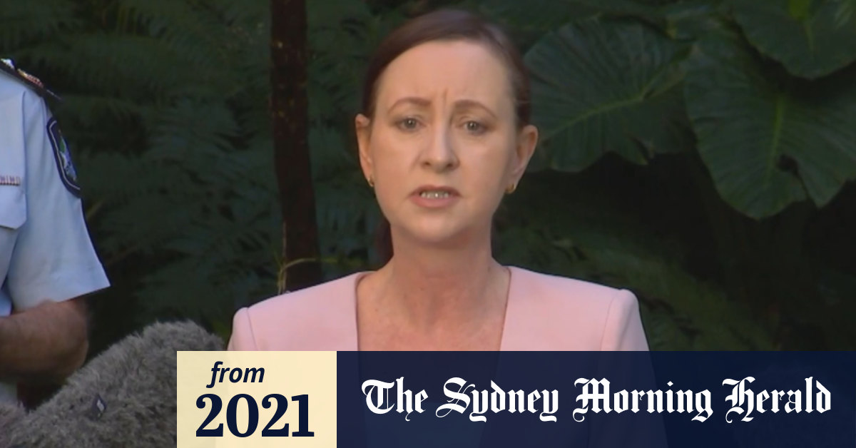 Video Queensland records one new local COVID19 case